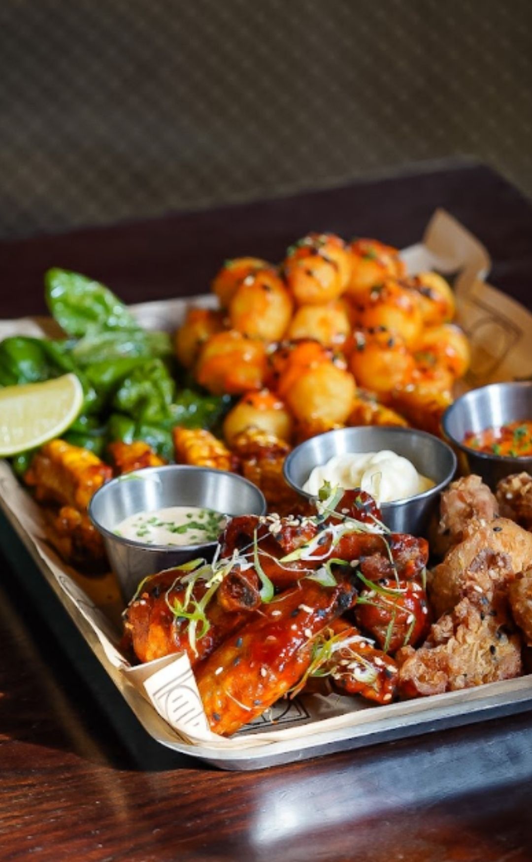 Pan-Asian sharing plates at Amazing Grace London Bridge