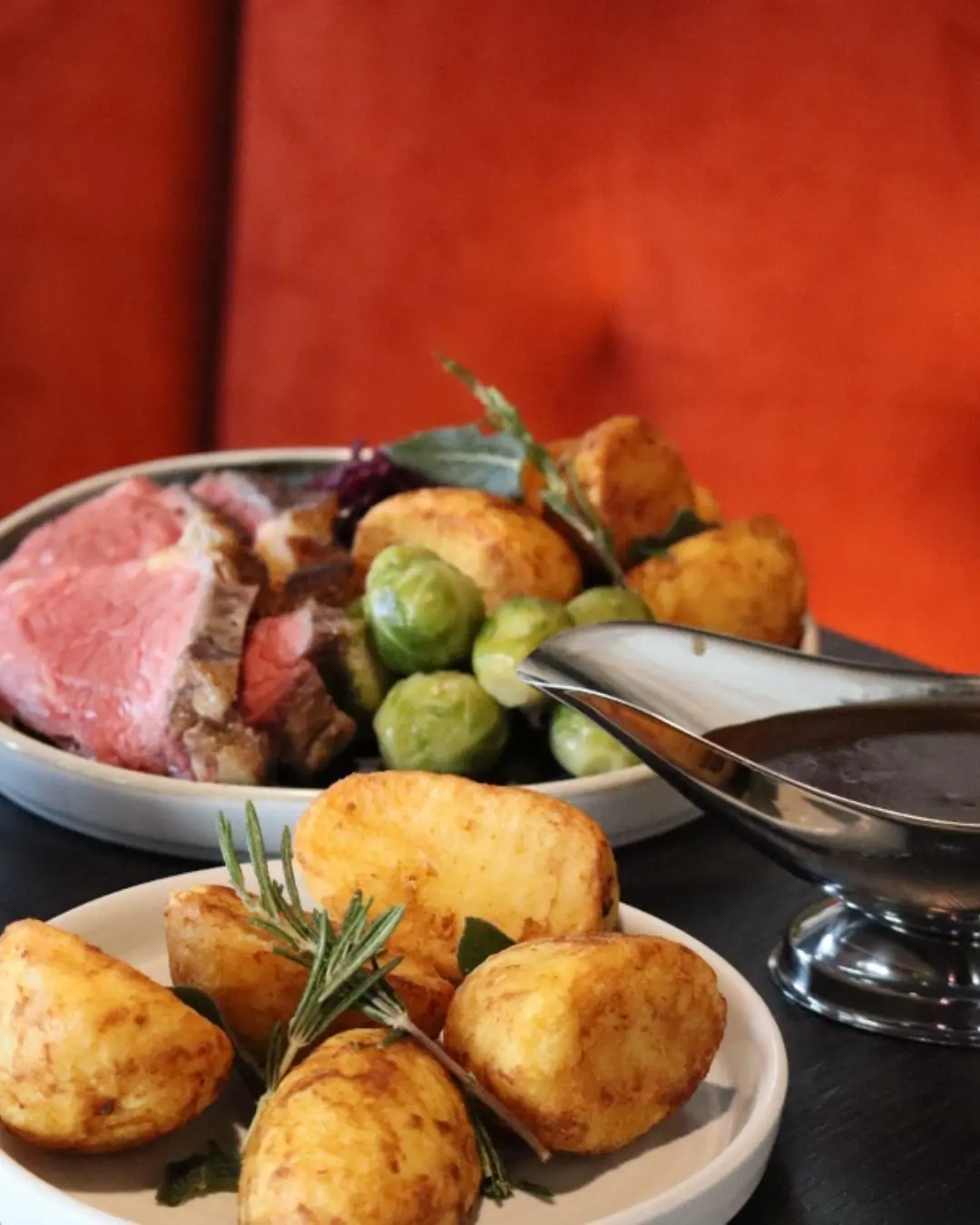 Christmas roast dinner at Amazing Grace London Bridge