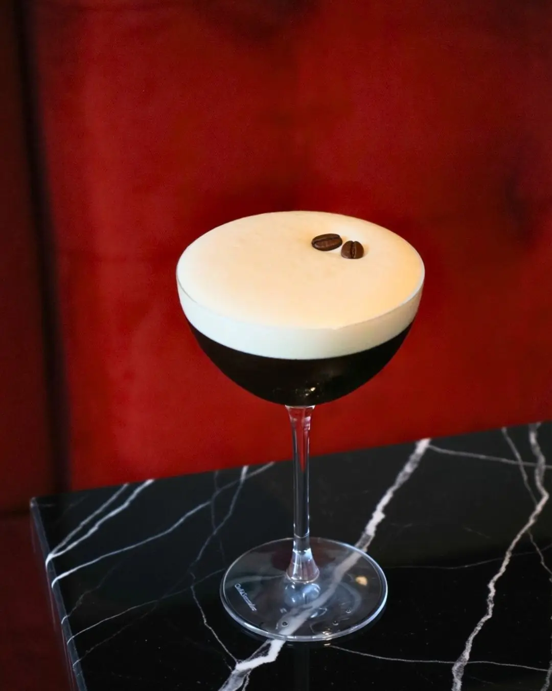 Drinks menu cocktail at Amazing Grace London Bridge